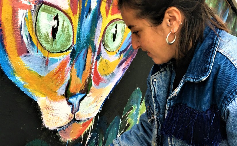 Lugar de mulher é na rua – as hermanas na street art